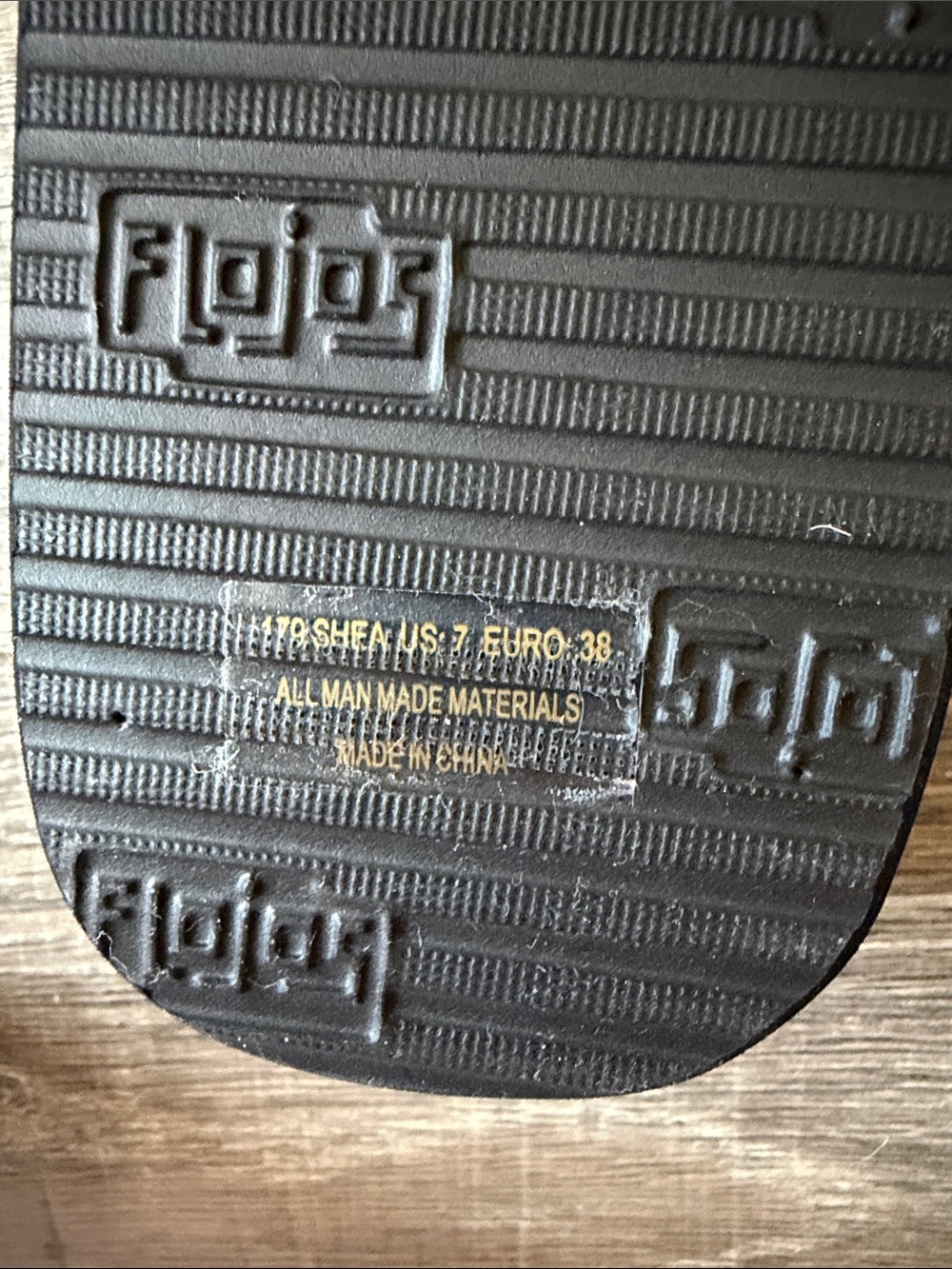 Flojos Brown Braided Thong Sandals - Picture 2 of 2